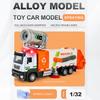 1:32 Staubsaugerfahrzeug Stadt Anti-Smog-LKW Legierung Druckgussmodelle Spielzeugauto Sound Licht Rückziehmotor Fahrzeuge Geschenke für Kinder