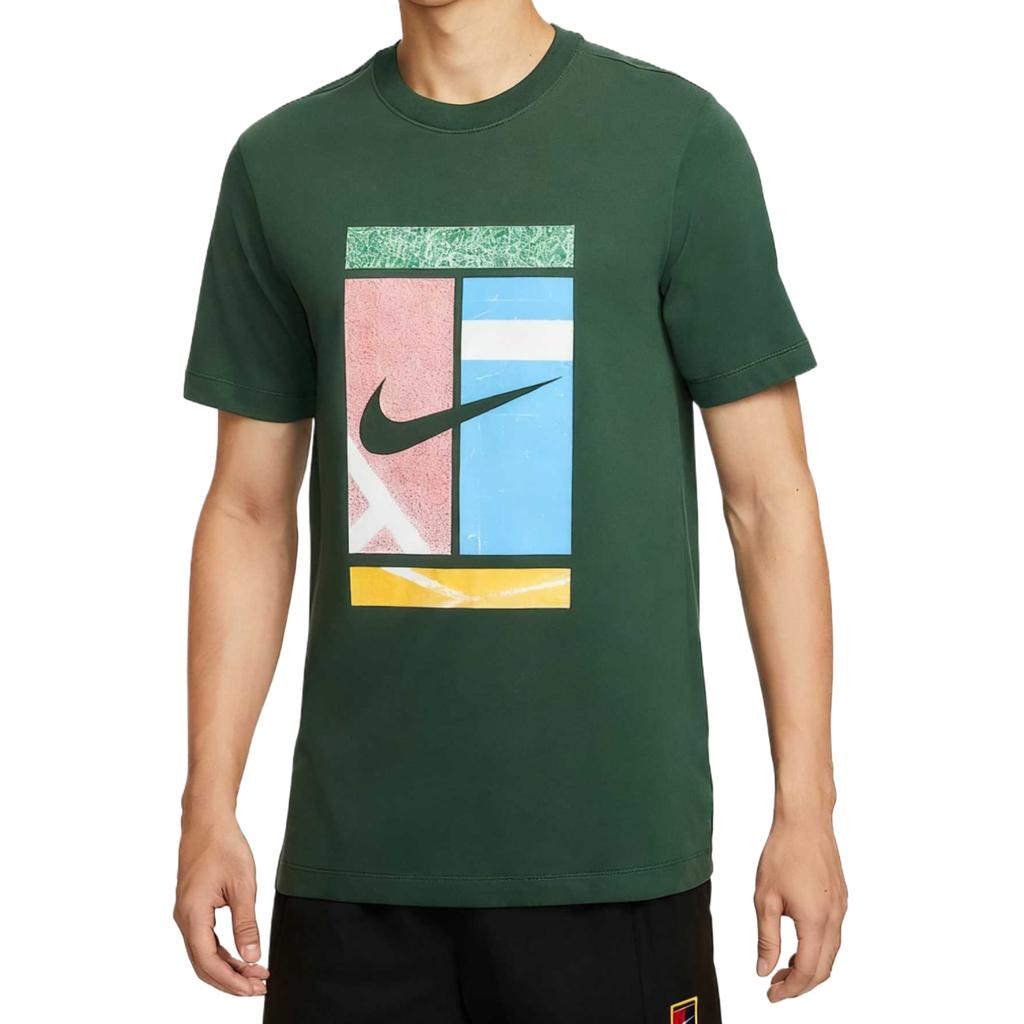 Nike Dri-Fit Court Short Sleeve Comfortable Skin-Friendly T-Shirt Men Tops HV1789-323