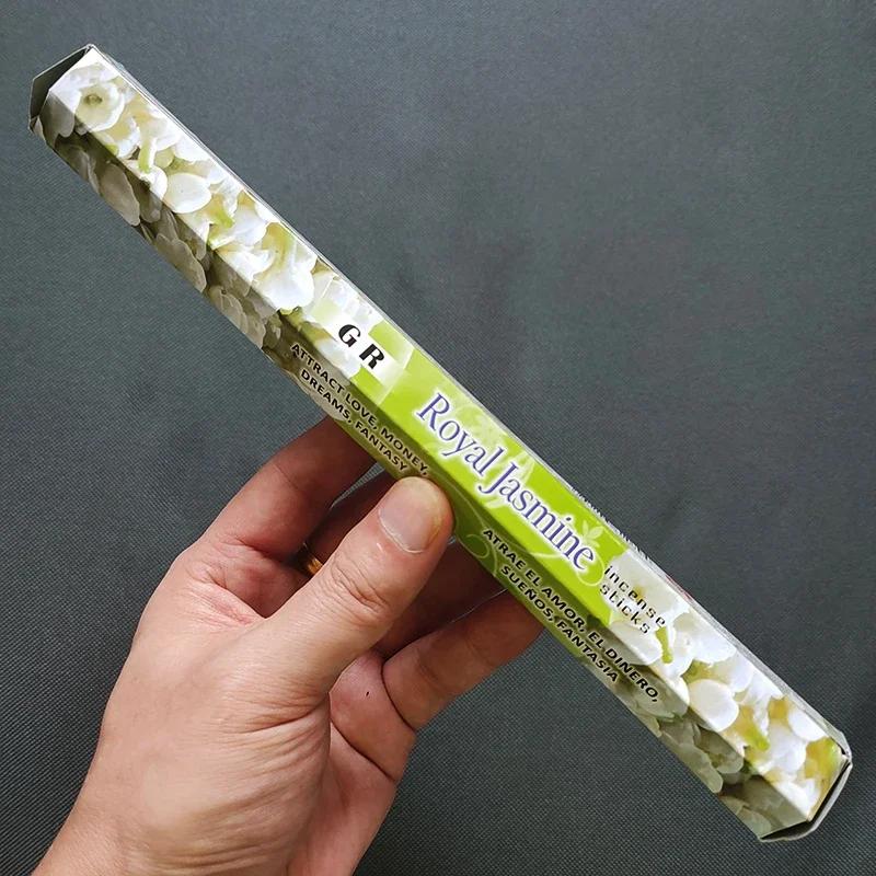 Natural White Sage Jasmine Kamasutra Insense Sticks Indian Indoor Aromatherapy for Pray Yoga Meditaion Palo Santo Home Fragrance
