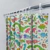 Rideau de douche de salle de bain Motif floral vintage style ferme Imperméable Décor Tissu lavable