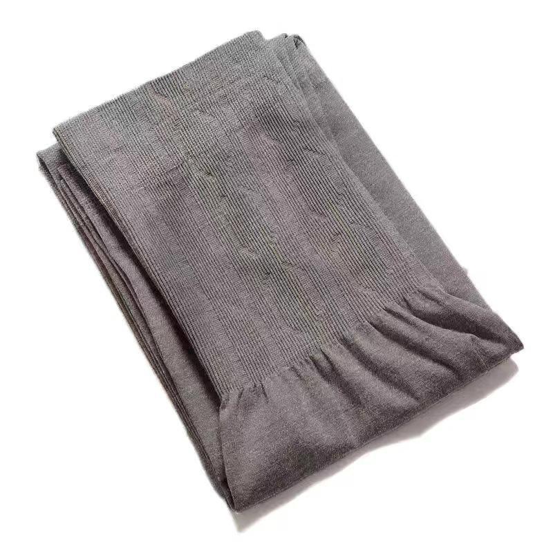 Plus Size High Waist Tummy Control Leggings - High Elastic, Shaping Cotton for All Seasons.