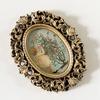 European Style Resin Relief Floral Pattern Photo Frame Picture Frame Photo Display Ornaments Bedroom Home Decor