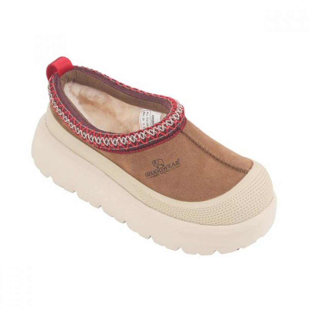 Ozuggwear Adult Sydney Plus Slipper Brown Ozwcf4tsss11