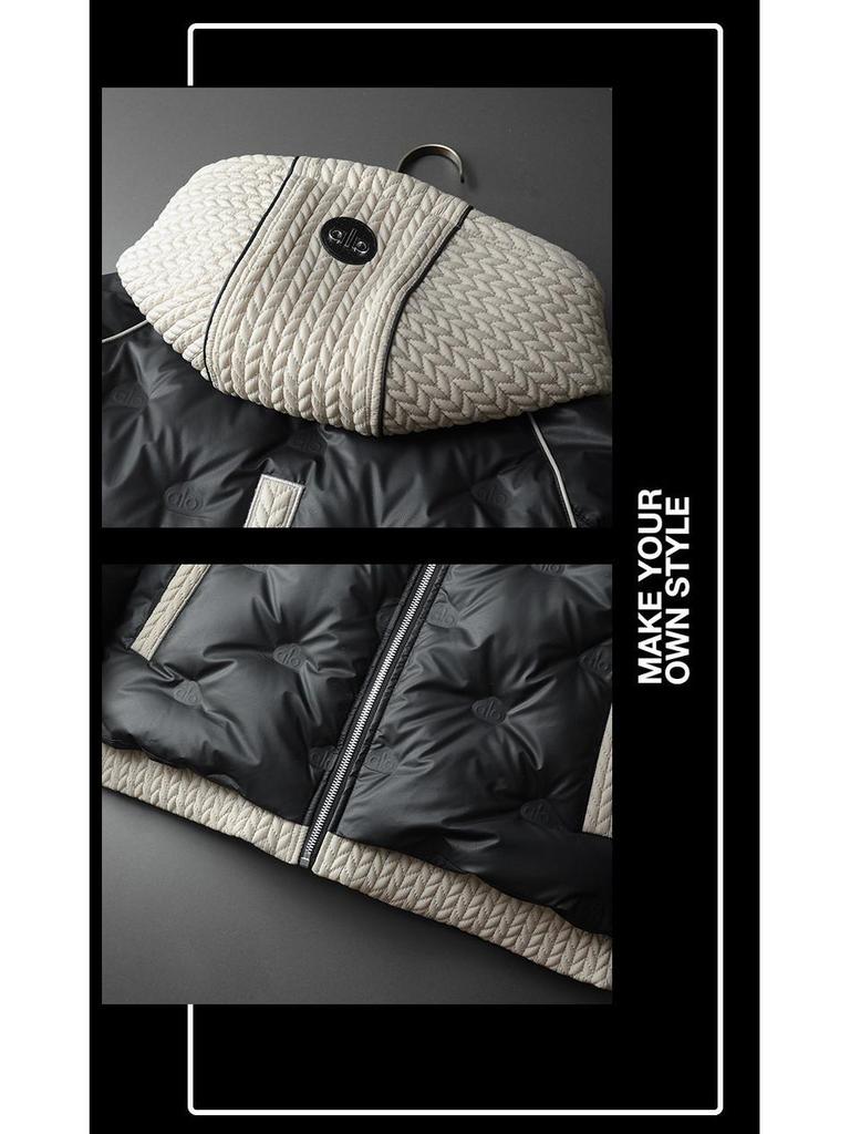 European High-End Men's White Duck Down Jacket - 2025 Winter Luxury Trend, Hooded & Lightweight Cold Protection Outerwear
