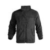 Men's Standing Collar Fleece Top With Zipper Oversized Casual Jacket For Autumn And Winter