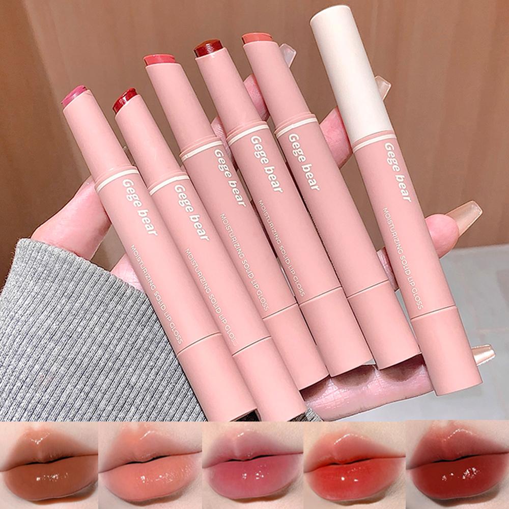 Gege Bear Mirror Lip Glaze lipstick, Moisturizing, Mirror Effect Lip , Long-Lasting , Not Easy To Stick Lip Gloss