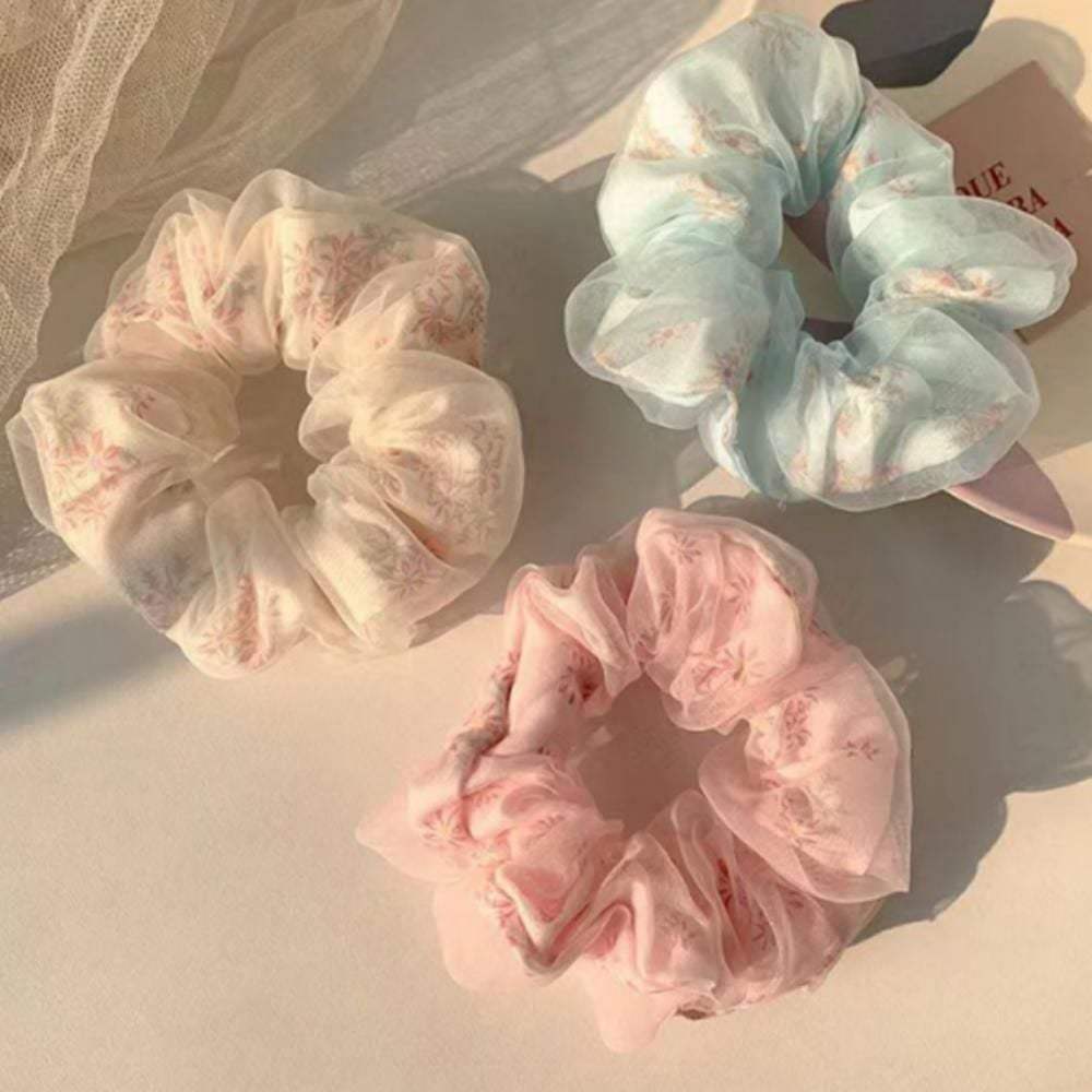 

Шифоновые милые резинки для волос «конский хвост» и набор из 3 штук