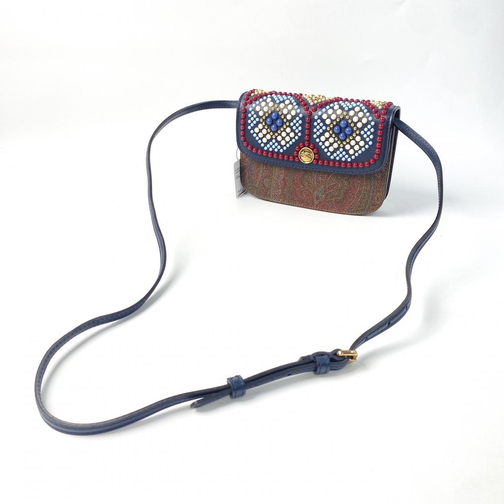 Used ETROShoulder Bag beads/leather Women