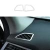 Matte Silver For BMW X5 X6 E70 E71 08-2013 Dashboard Side Outlet Vent Cover Trim