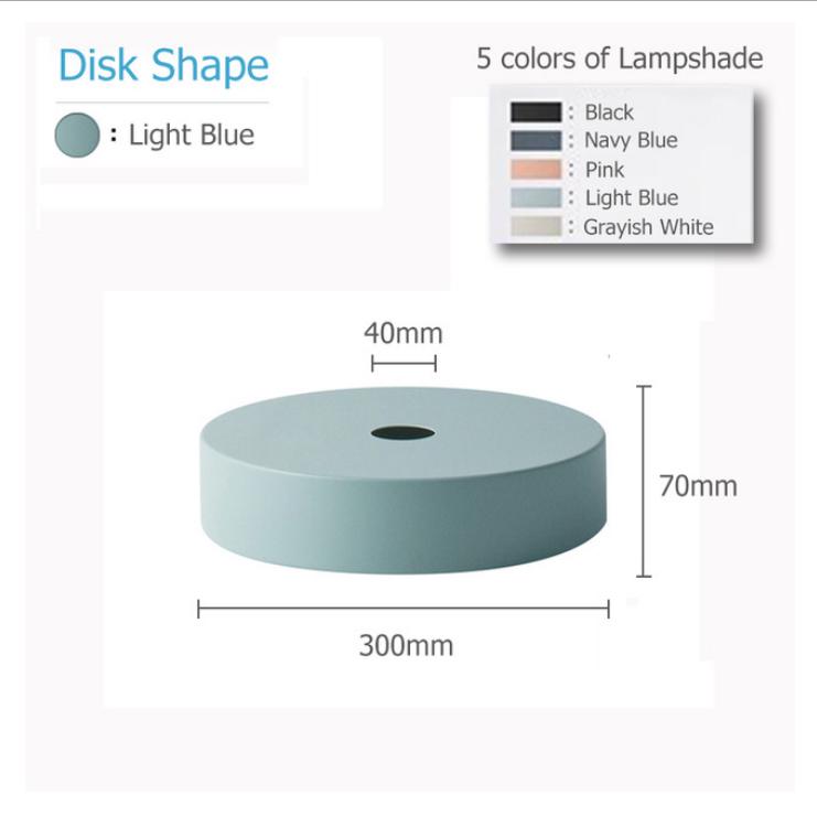 Modern Simple Aluminum Pendant Lamp E27 LED Indoor Lighting Single Head Small Pendant Lamp Living Room Dining Room Bedroom Bedside Kitchen Bar