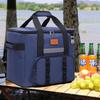 Large Capacity Insulated Lunch Bag Outdoor Picnic Camping Commute School Work - Oxford Fabric Shoulder Messenger Cooler Tote
