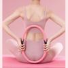 Pilates Ring Resistance Circle With Non Slip Handles For Home Fitness Leg Arm Back Stretching Training ABS Fiberglass Exercise Tool