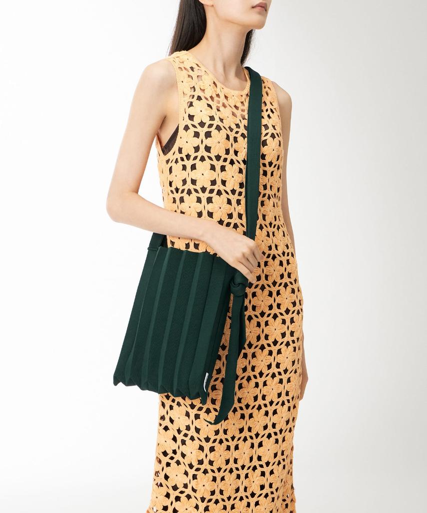 Pleatsmama New Crossbody Bag Deep Green
