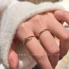 Nail Ring Women's Niche Luxury High-end Style Glittering Diamond Exquisite Layered Finger Ring Elegant Hand Accessory