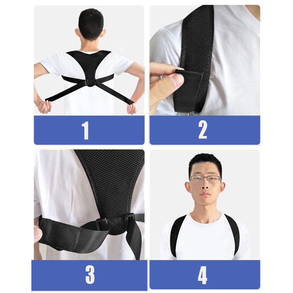 Back Posture Corrector Women Men, Prevent Slouching Relieve Pain Posture Straps, Clavicle Support Brace