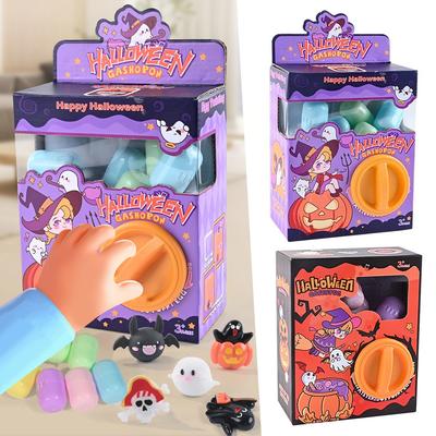 Mini Vending Machine For Halloween Fun Interactive Doll Machine Present For Boys Girls