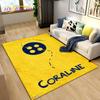 Tappeto 3D Cartoon Coraline, Tappeto per Soggiorno Camera da Letto Bambini Divano Yoga, Tappetino Antiscivolo per Gioco e Gattonamento Bambini