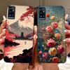 Für ZTE Blade A51 Hülle Für ZTE Blade A71 Case A7030 Luxus Schmetterling Liebe Süße Katze Cool Hübsch Löwe Bemalt Schwarzes Silikon
