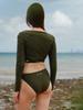 Painbei Low-Rise Brief, Solid Green