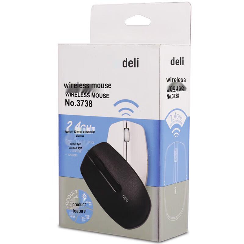 Deli 3738 Wireless Office Mouse
