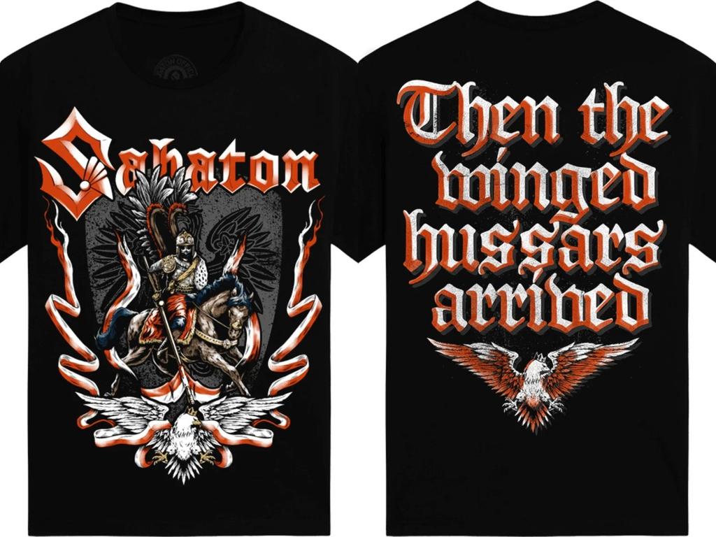 Nowe Gorące Oficjalne Koszulki Graficzne Sabaton Damskie Męskie Oversize Y2k T-shirt Zespół Heavy Metal Krótki Rękaw Damskie Męskie Wysokiej Jakości Koszulki