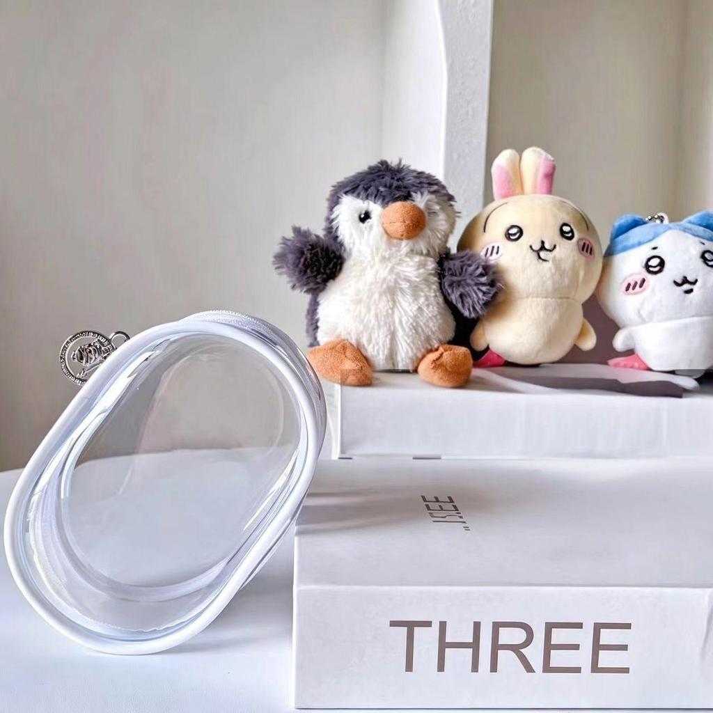 Small Transparent Anti-rub Doll Bag 12-18cm, Cotton Dustproof Storage