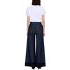 Karl Lagerfeld Sports Outdoor Commuting Light Luxury Printed Pattern Velour Short Sleeve Regular T-Shirt Women Tops White M21L1721
