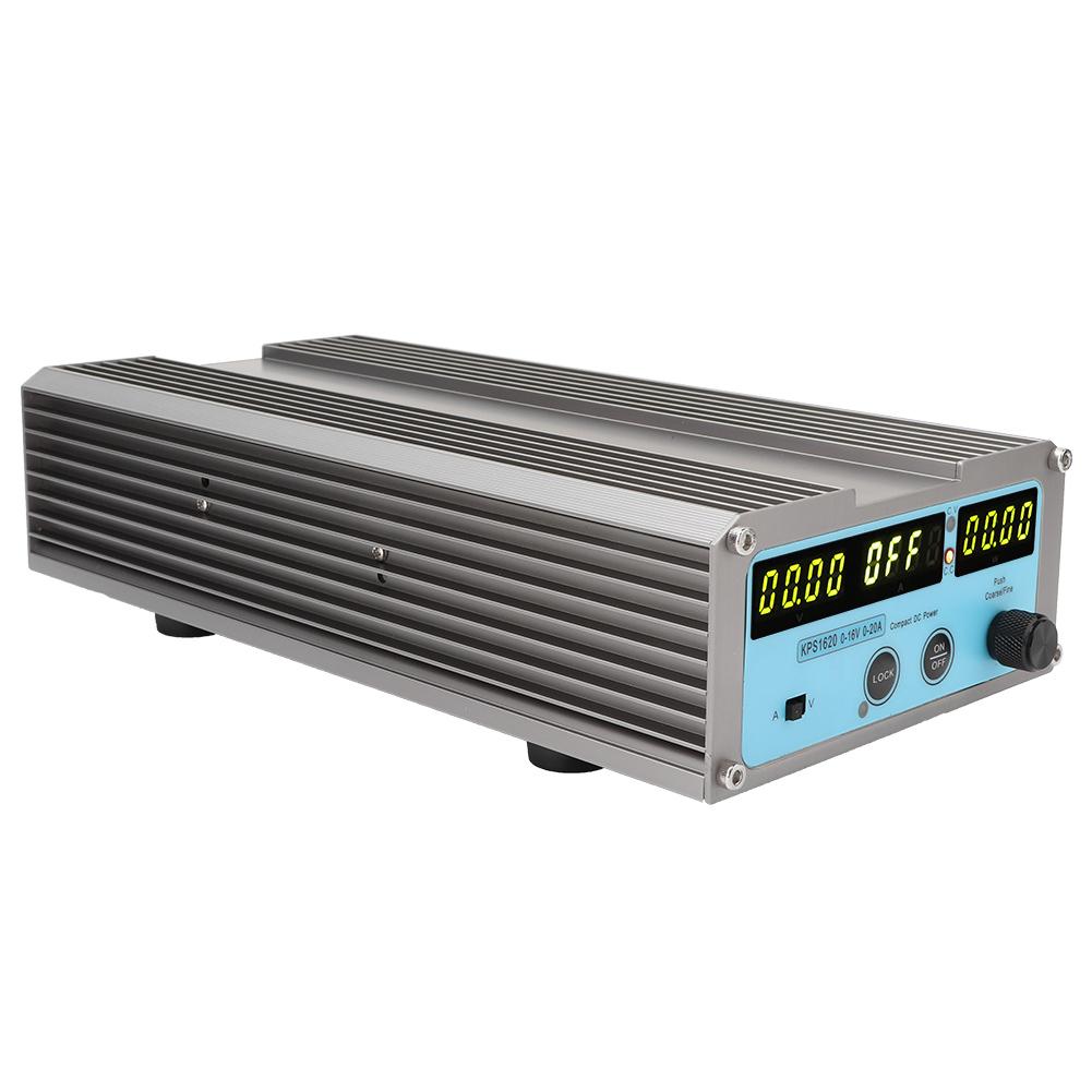 0 16V 0 10A 20A Output Adjustable Digital DC Power Supply 4 digital Display