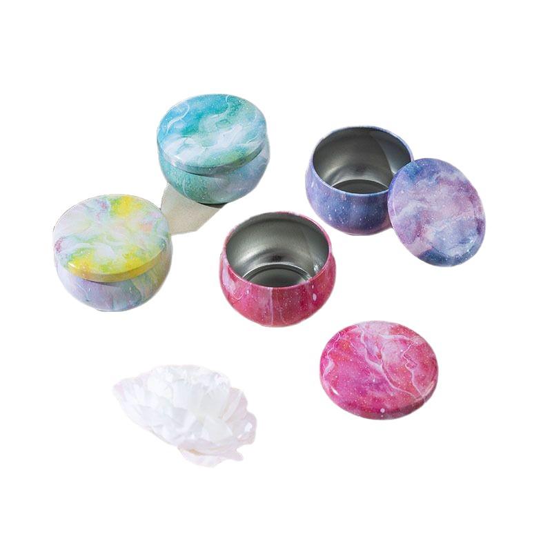 4.4oz Aroma Candle In Drum-shaped Tinplate Gift Jar