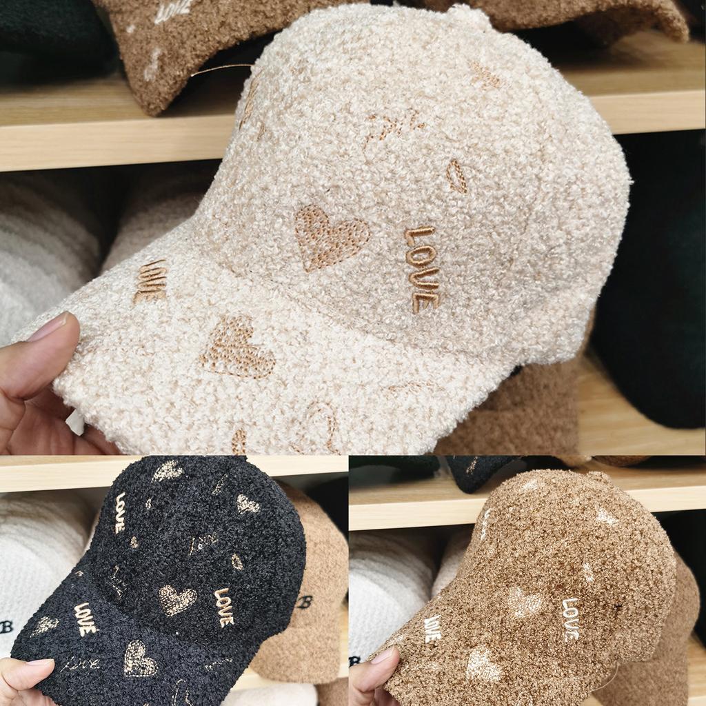 Buy Heart Shape Peaked Cap Thermal Duck 
