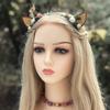 17-inch PVC Female Mannequin Head with Eyelashes and Lips Wig Display, Cosplay, Makeup, Jewelry & Hat Display with Mount Holed