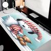 Happy Puppy Theme Premium Non-slip Mouse Pad with Stitched Edges,Durable Rubber Material,for Desktop & Gaming Great Gifts