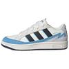 Wcard Adv Soft Comfortable Durable Low-Top Skate Shoes Unisex Skate Shoes White Blue JQ4532
