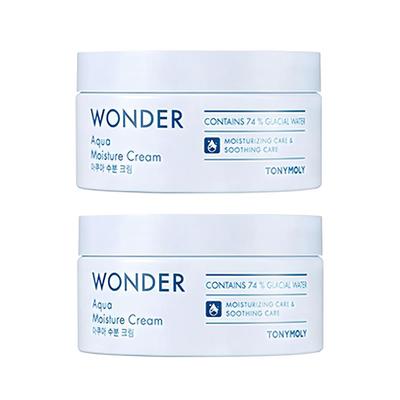 Wonder Aqua Hydrating Water Cream Deep Moisture Care 100ml X2