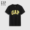 Gap Boys' Pure Cotton Logo Print Short Sleeve T-Shirt