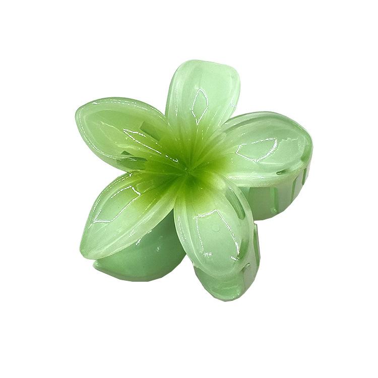 Fashion Egg Flower Hair Clips for Women Bohemia Style Flower Large Hair Claw Hairpin Beach Vacation Girls Hair Accessories