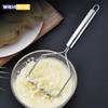 1pcs Stainless Steel Potato Masher Manual Fruit and Vegetable Press Masher Mashed Potatoes Wave Pressure Kitchen Accessories