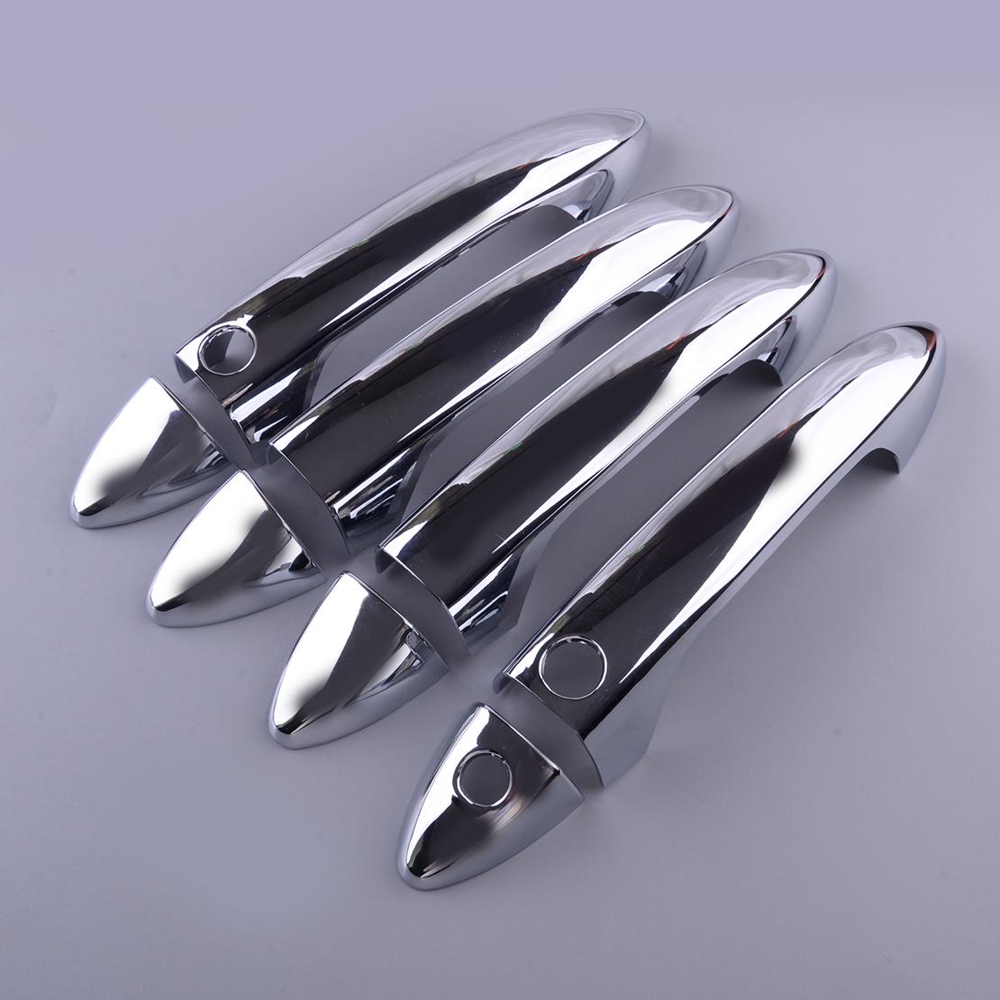 

8 шт./компл., накладка на умную дверную ручку, подходит для Honda Pilot 2016 2017 2018 Chrome