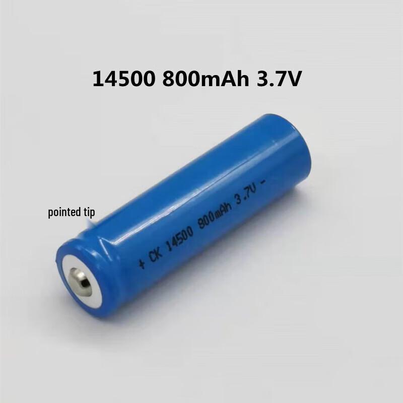 WeiYiYou 14500 3.7V Rechargeable Lithium Battery (3-Pack)
