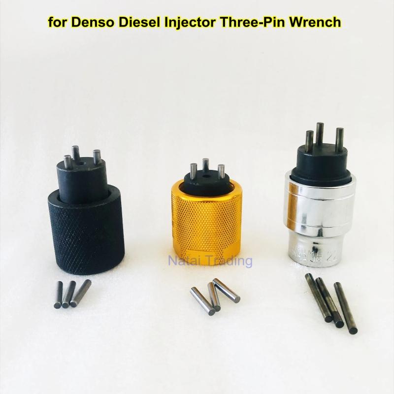 Für Denso Diesel Common Rail Einspritzdüse Drei-Nagel-Demontagewerkzeug EFI Einspritzdüse 3-Pin Entfernen Reparaturwerkzeuge