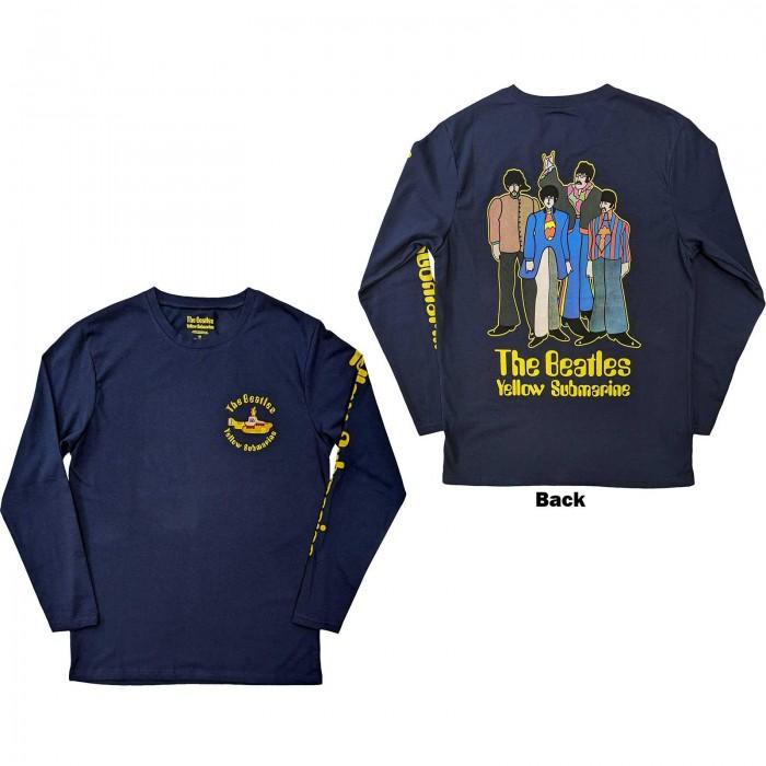 The Beatles Unisex Adult Yellow Submarine Band Cotton T-Shirt