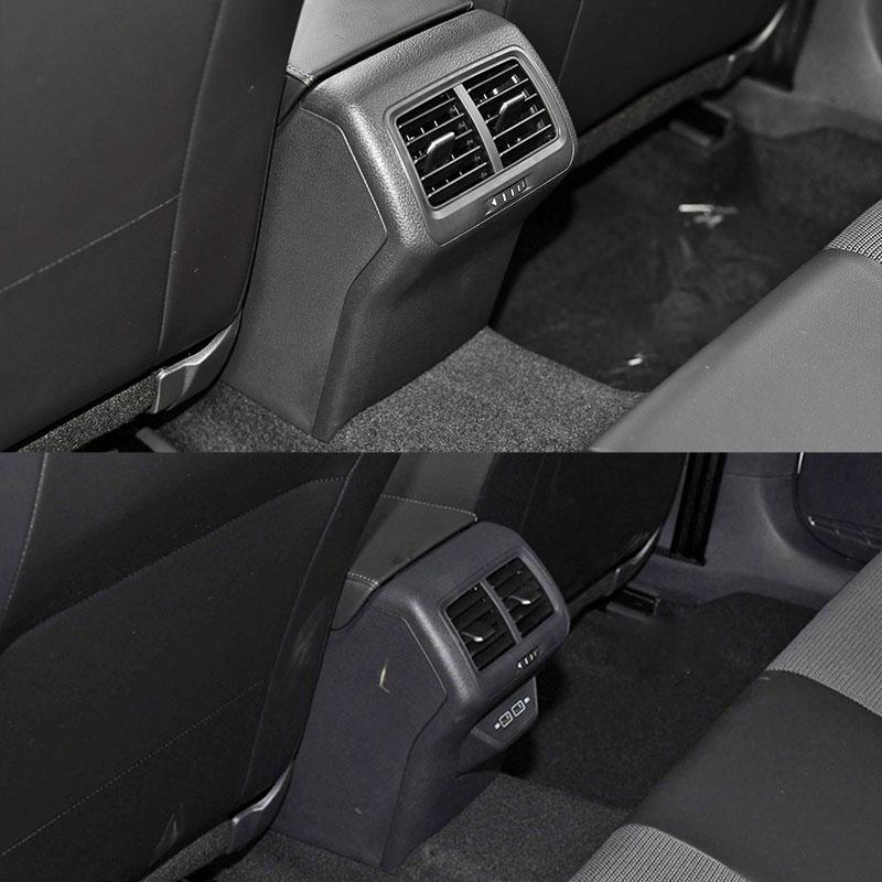 Car Rear A/C Air Conditioner Outlet Clip Tab Pick Air Conditioning Vents Frame Armrest Type C USB For VW Golf 7 MK7