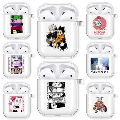 Anime HUNTER X HUNTER Soft TPU Case for AirPods 3 2 1 Pro Cute Killua Hisoka Transparent Airpod Pro Airpod Cases Luxury
