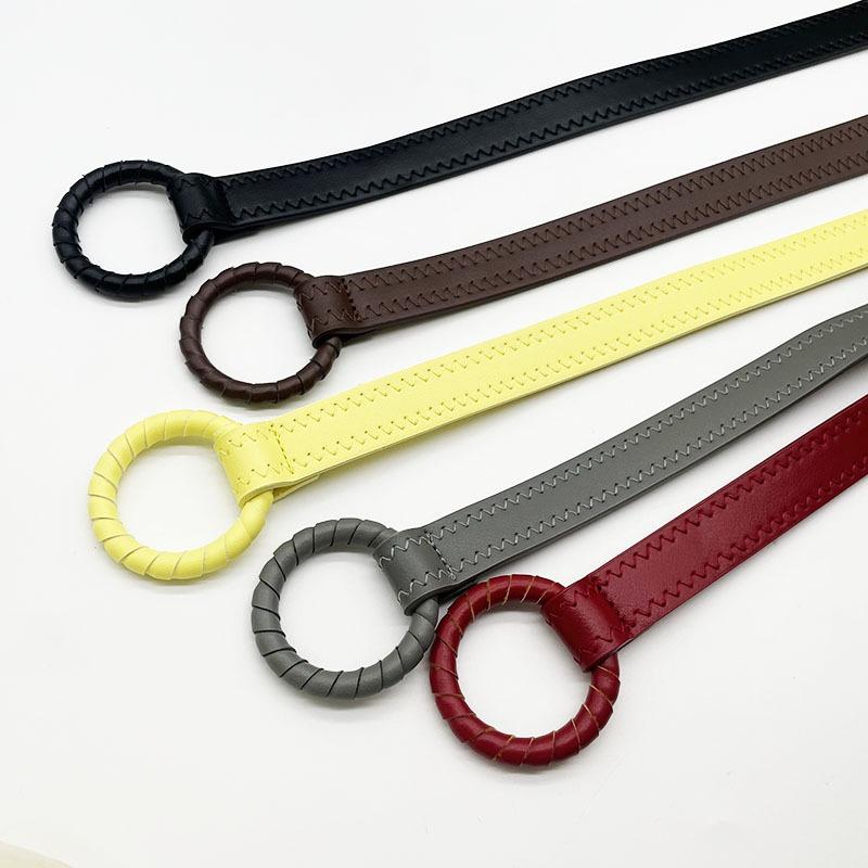 Simple Women's Belt Belt Wave Floss Design Decorative Belt