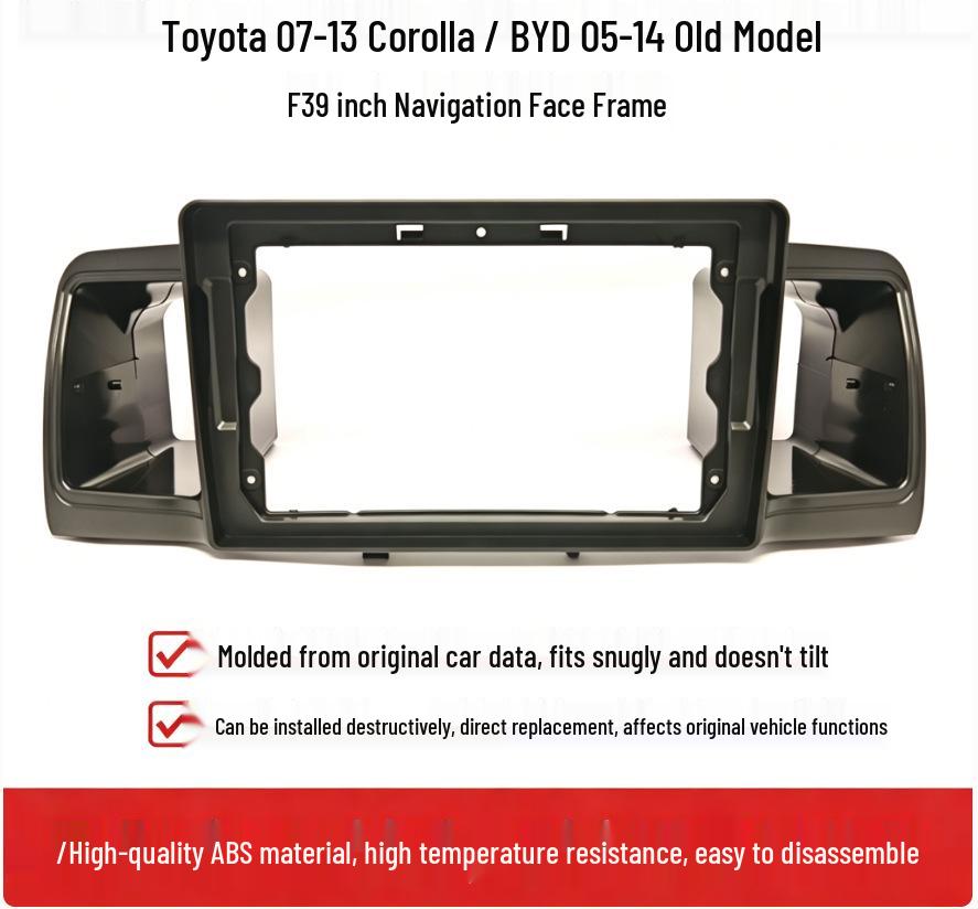 Toyota Corolla 07-13 & BYD F3 05-14 9 Navigation System Accessories