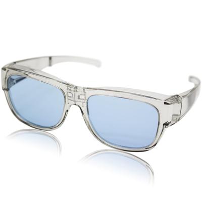 EIGHT TOKYO Polarized Sunglasses with Blue Light for Hay Fever and Features UV and Blue Light Made In Polarized Clear Men's Blocking, Foldable,