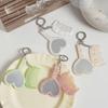 Heart Shaped Mirror Compact Grooming Set Mini Fine Tooth Comb Bag Hanging Charm  Casual Occasions