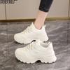 Women's Shoes  Autumn New Sports Heightening Dad Shoes Versatile Non-slip Soft Sole Thick