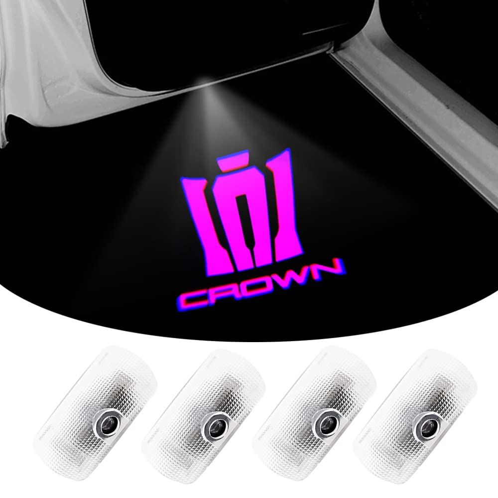 220 Series Crown Athlete Car Door Lamp Logo Courtesy Lamp 220 series CROWN-Pink розовый