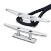 316 Stainless Steel Combo Mooring Cleat 1Pc 4 5 6 Inch 2 Hole Polished for Marine Boat Deck Use